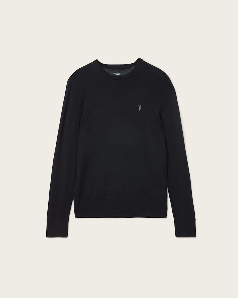 Mode Merino Crew Neck Ramskull Jumper