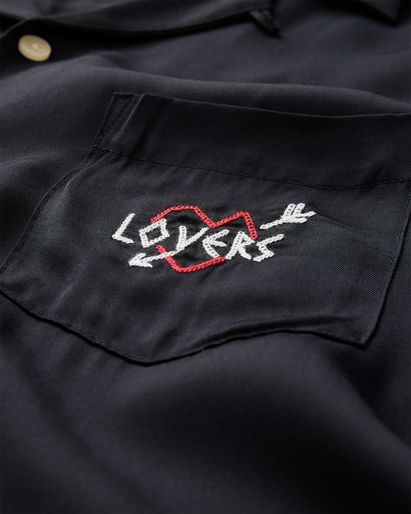 Lovers Embroidered Relaxed Fit Shirt