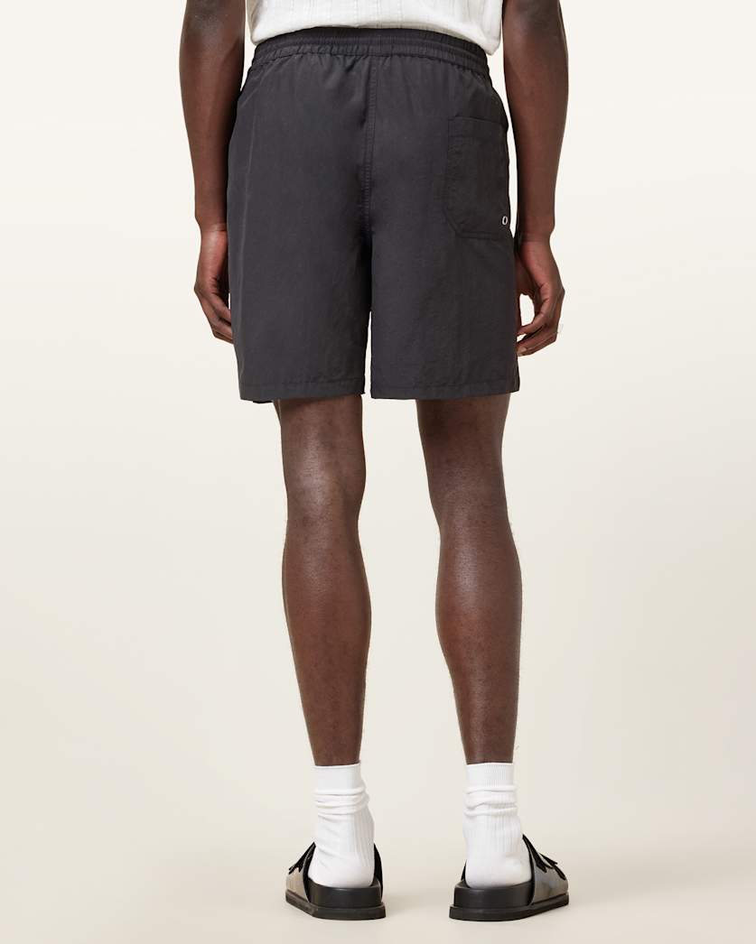 Warden Elastic Waist Ramskull Swimshorts