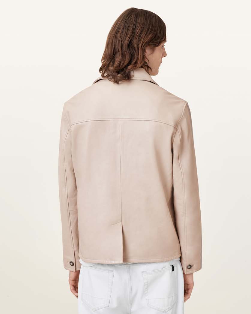 Luca Leather Blazer