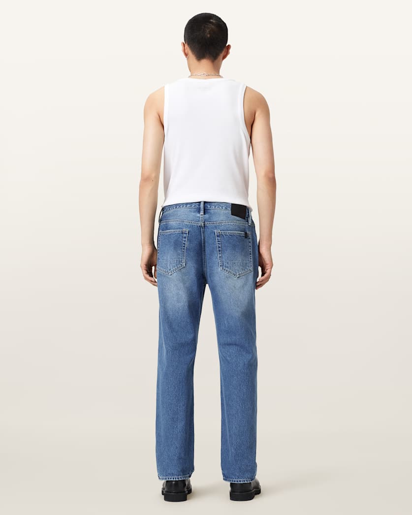 Reid Straight Fit Denim Jeans