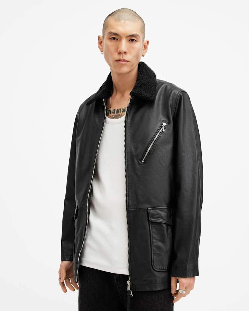 Moriarty Zip Up Faux Fur Lined Coat