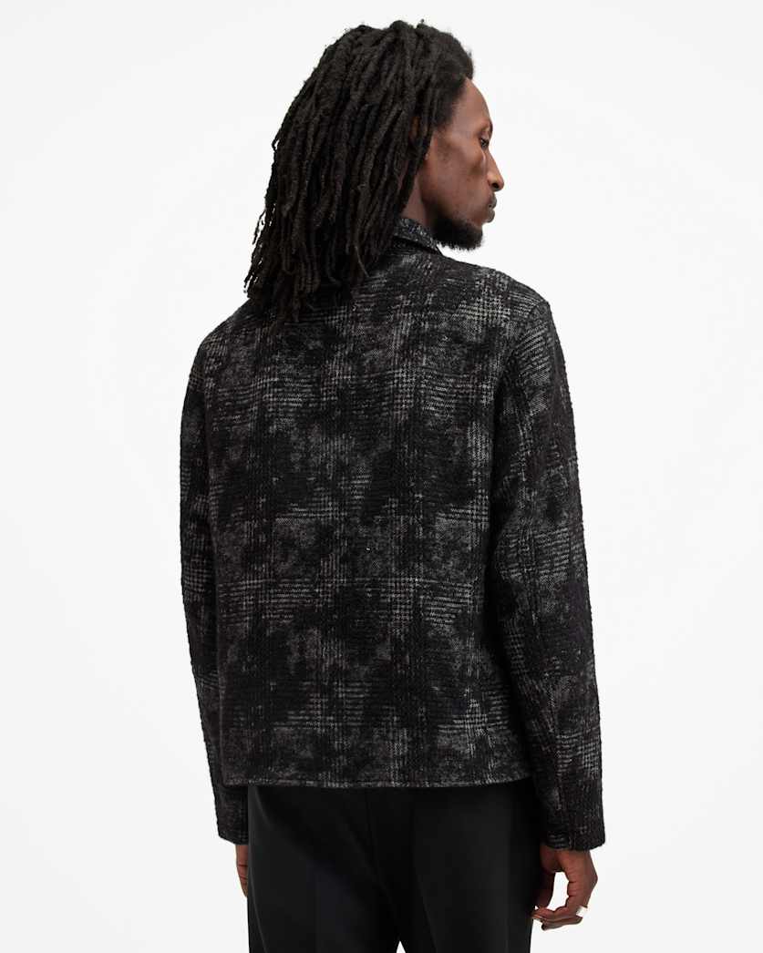 Keller Checked Jacquard Jacket