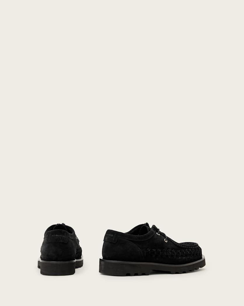 Skiff Woven Boat Shoes