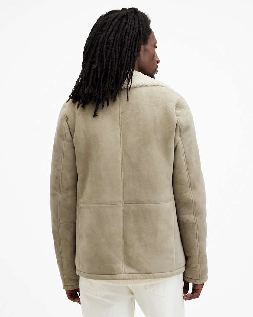 Paulson Relaxed Fit Shearling Coat