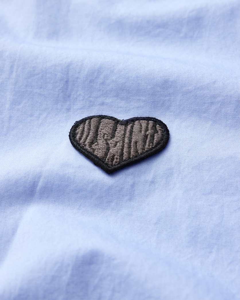 Amante Heart Embroidered Slim Fit Shirt