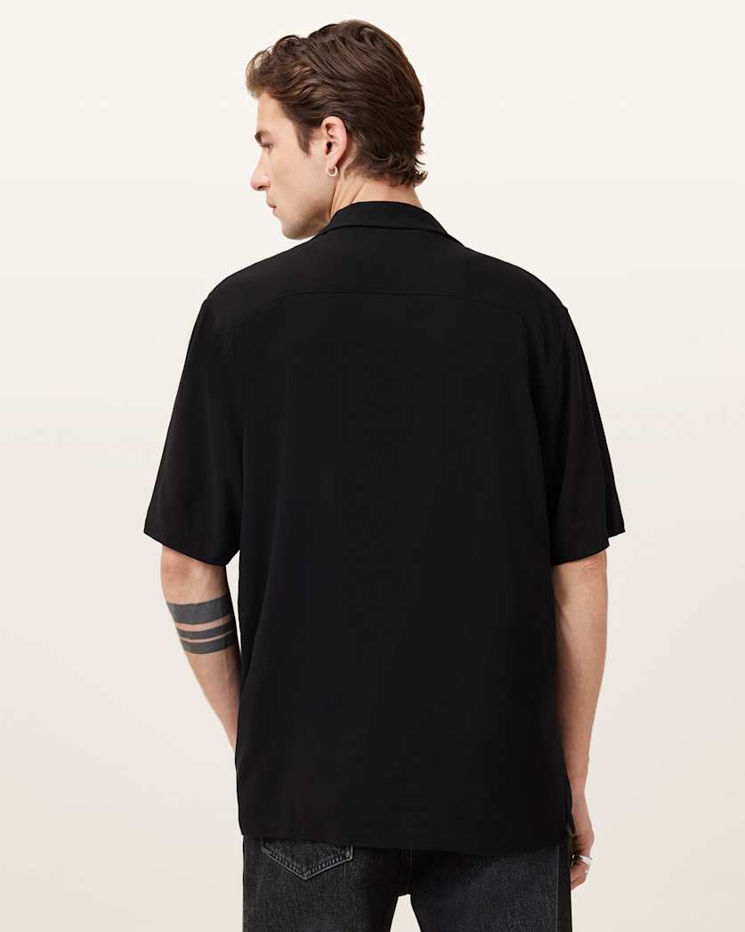 Venice Revere Collar Ramskull Shirt