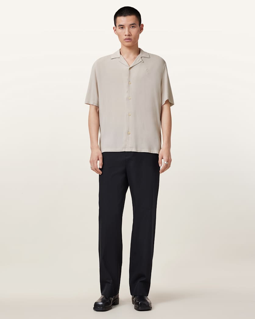 Venice Revere Collar Ramskull Shirt