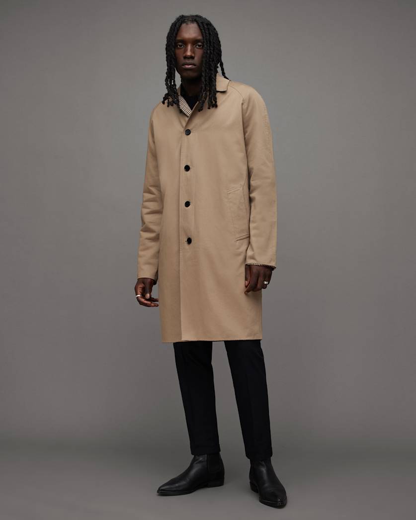 Denman Reversible Checked Inner Coat