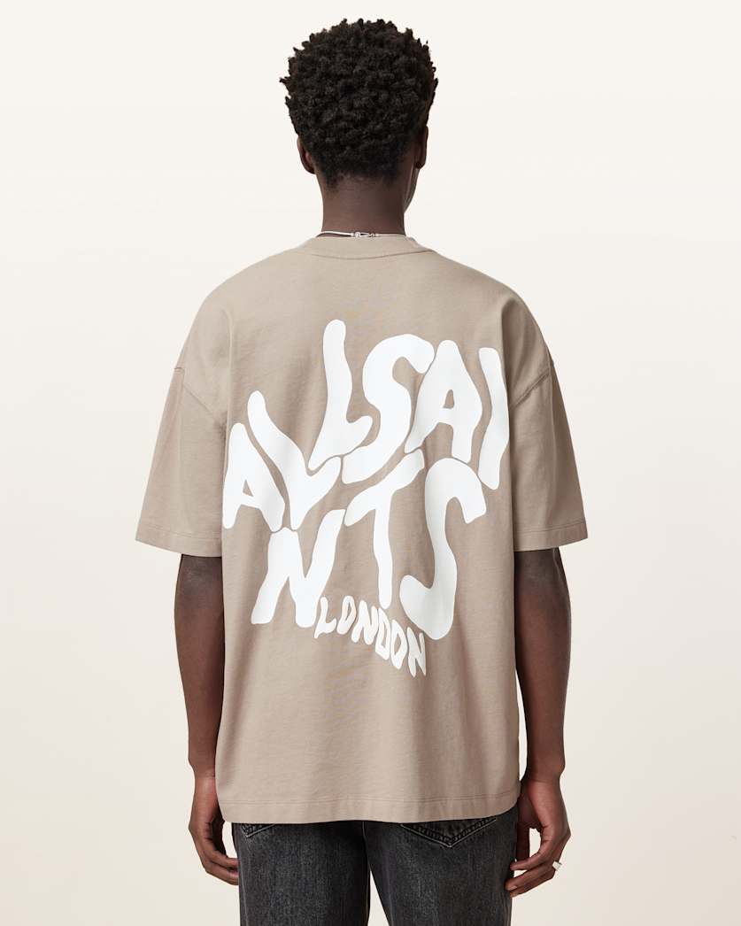 Orlando Logo Print Oversized T-Shirt