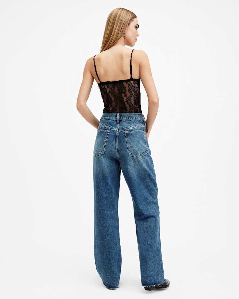 Blake Wide Leg Denim Jeans