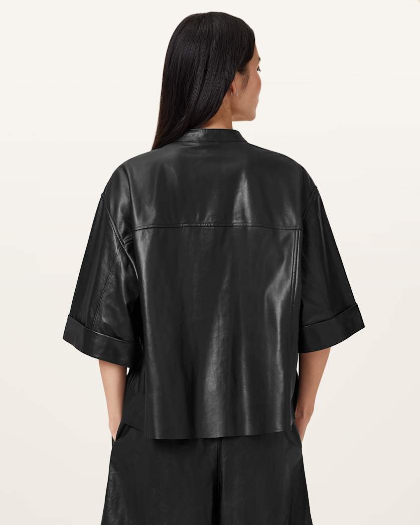 Jenna Lea Leather Shirt
