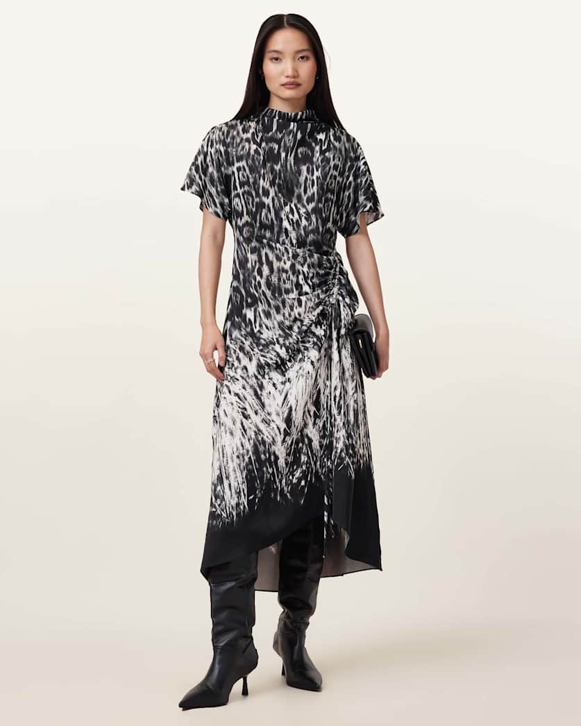 Rosie Short Sleeve Midi Dress
