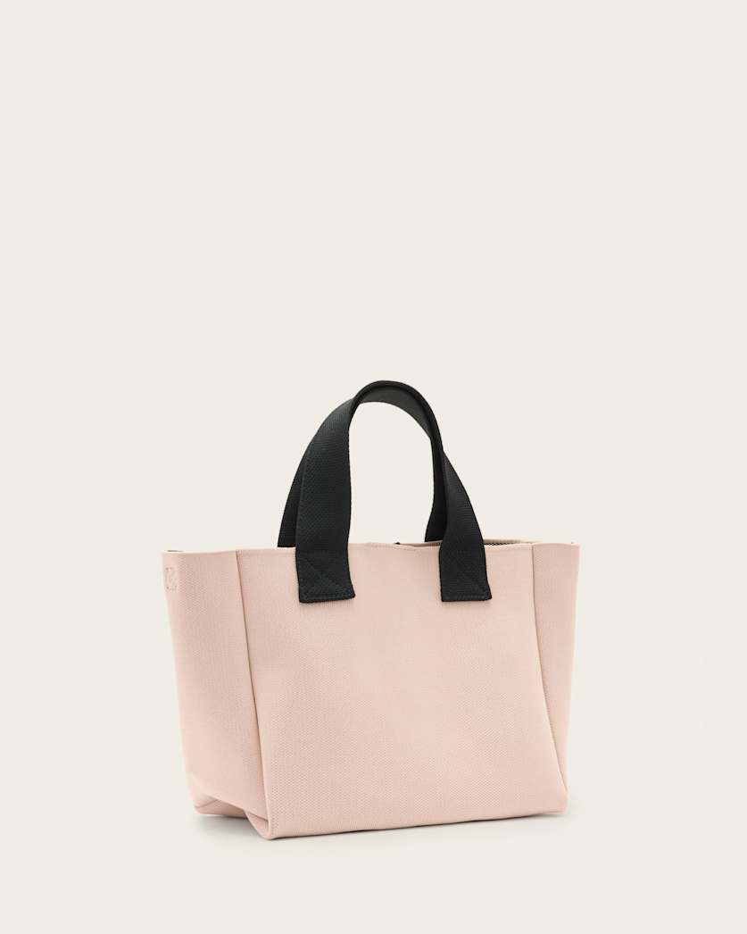 Izzy Logo Print Knitted Mini Tote Bag