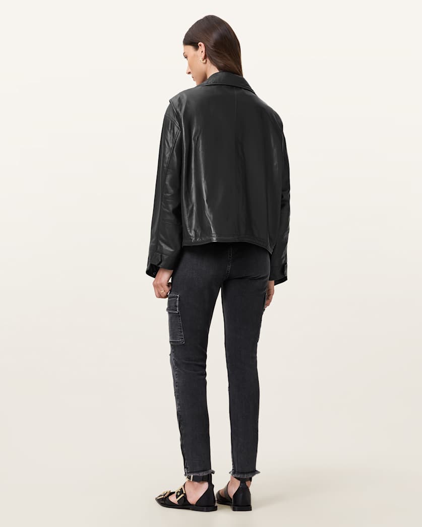 Duran Skinny Denim Cargo Jeans
