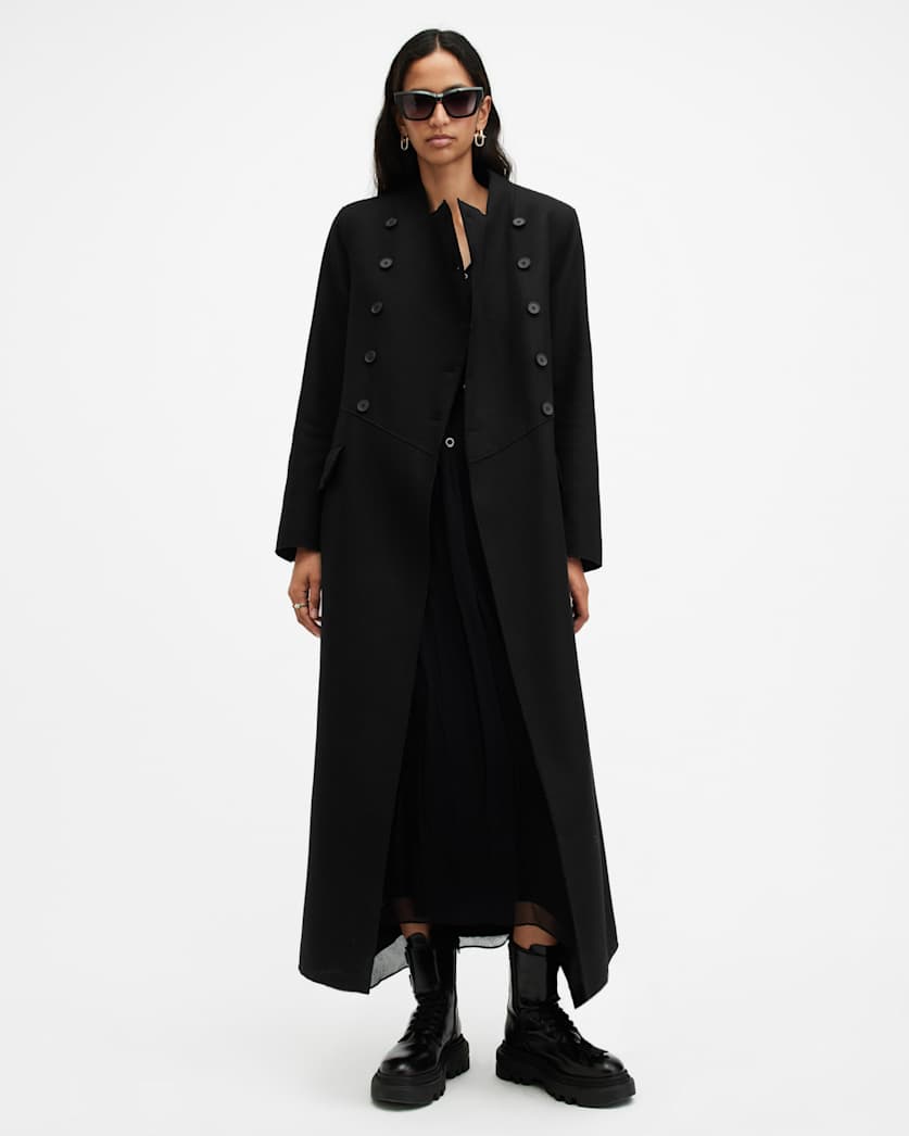 Blaize Long Line Slim Fit Coat