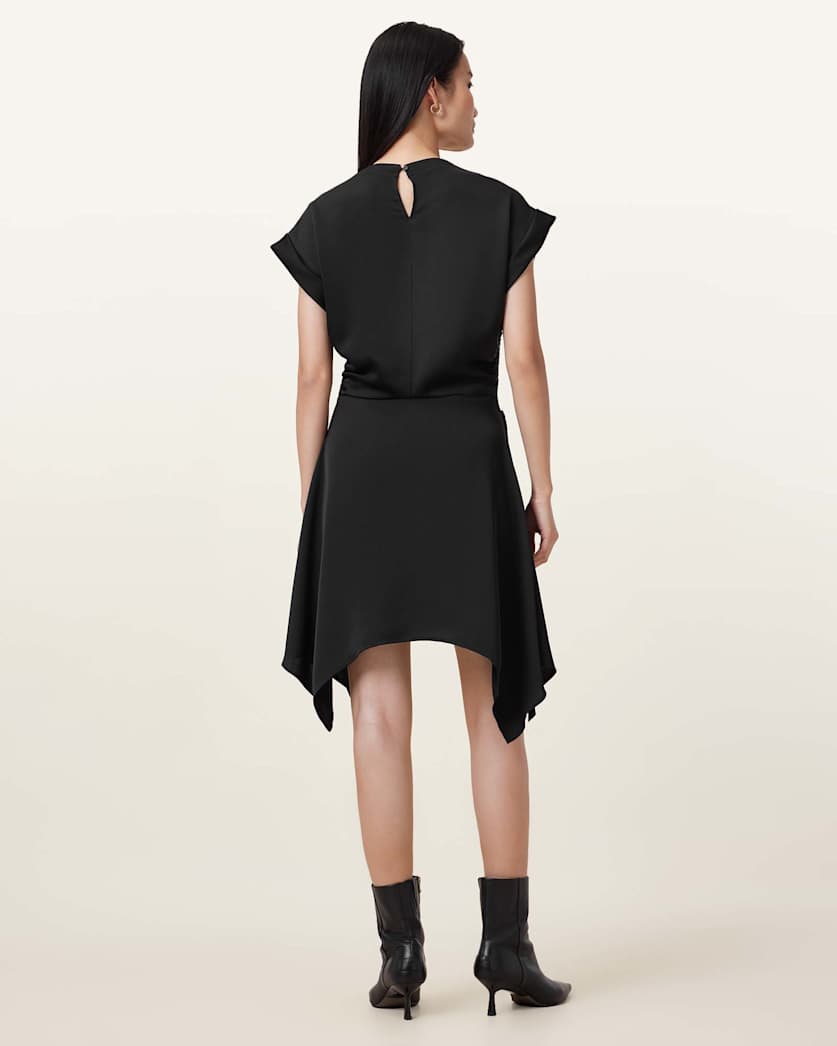 Riko Wrap Mini Dress