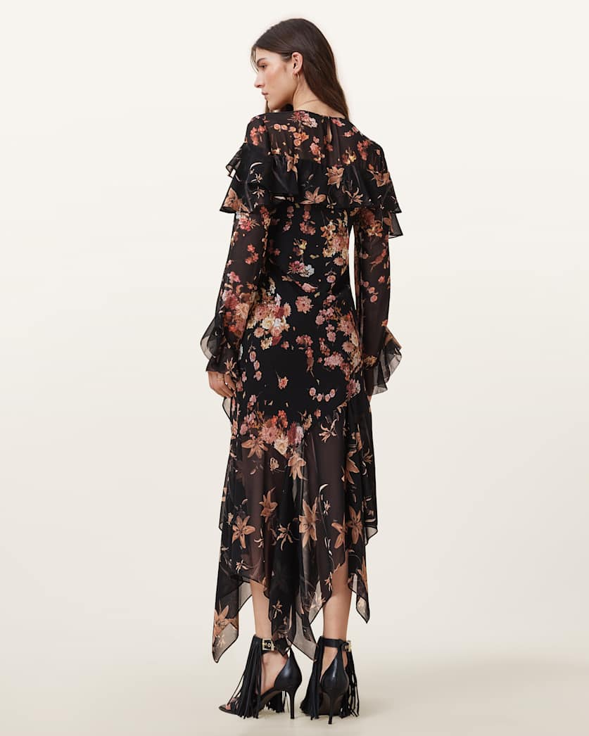 Fresca Floral Print Dress