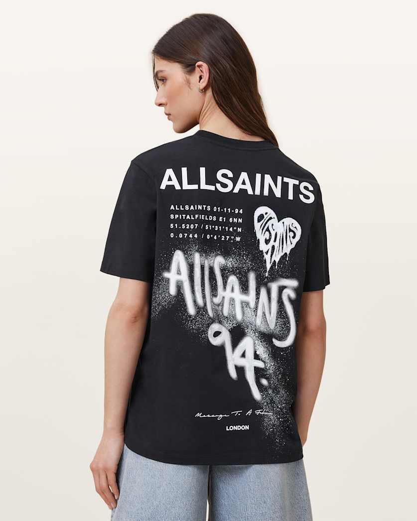 Poster Graphic Boyfriend T-Shirt