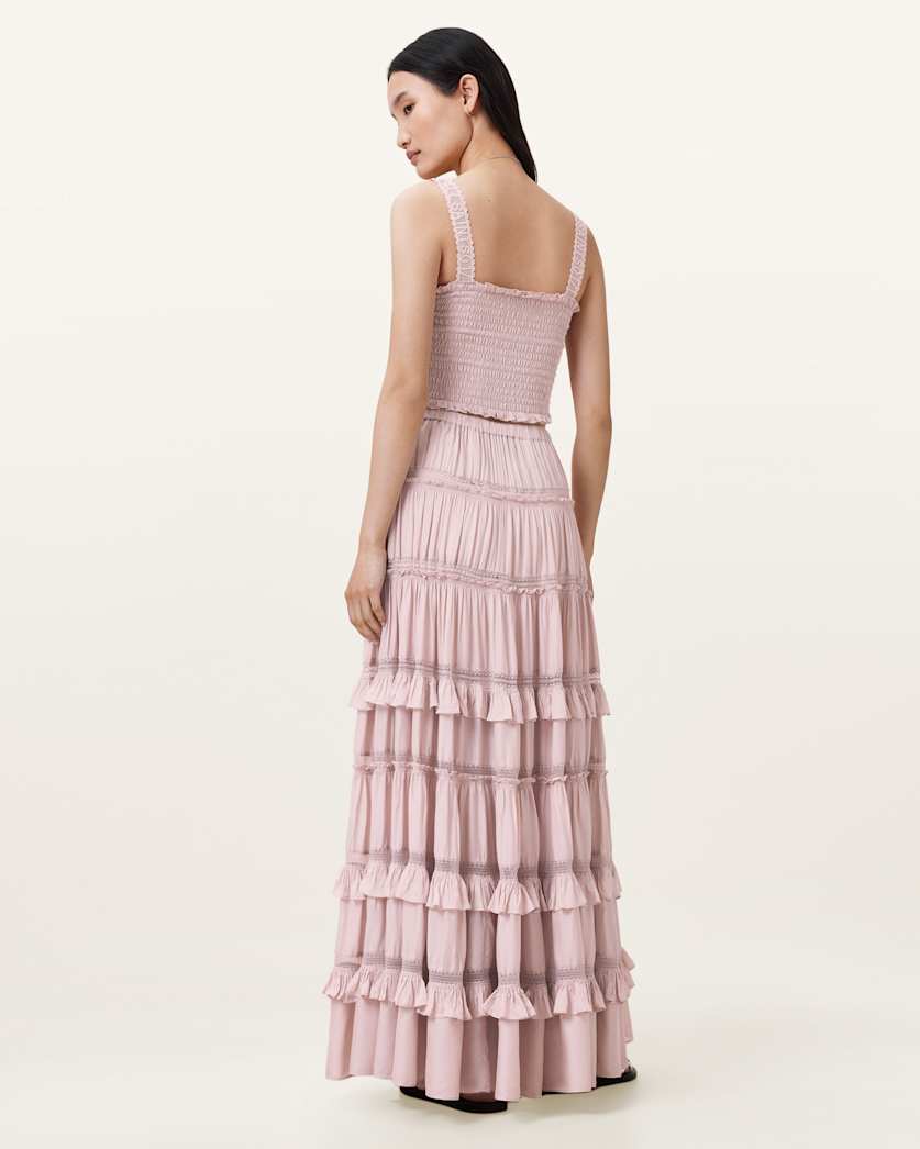 Talia Tiered Maxi Skirt