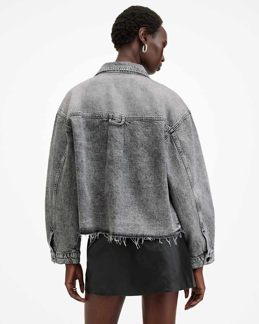 Nicky Oversized Denim Shirt Jacket