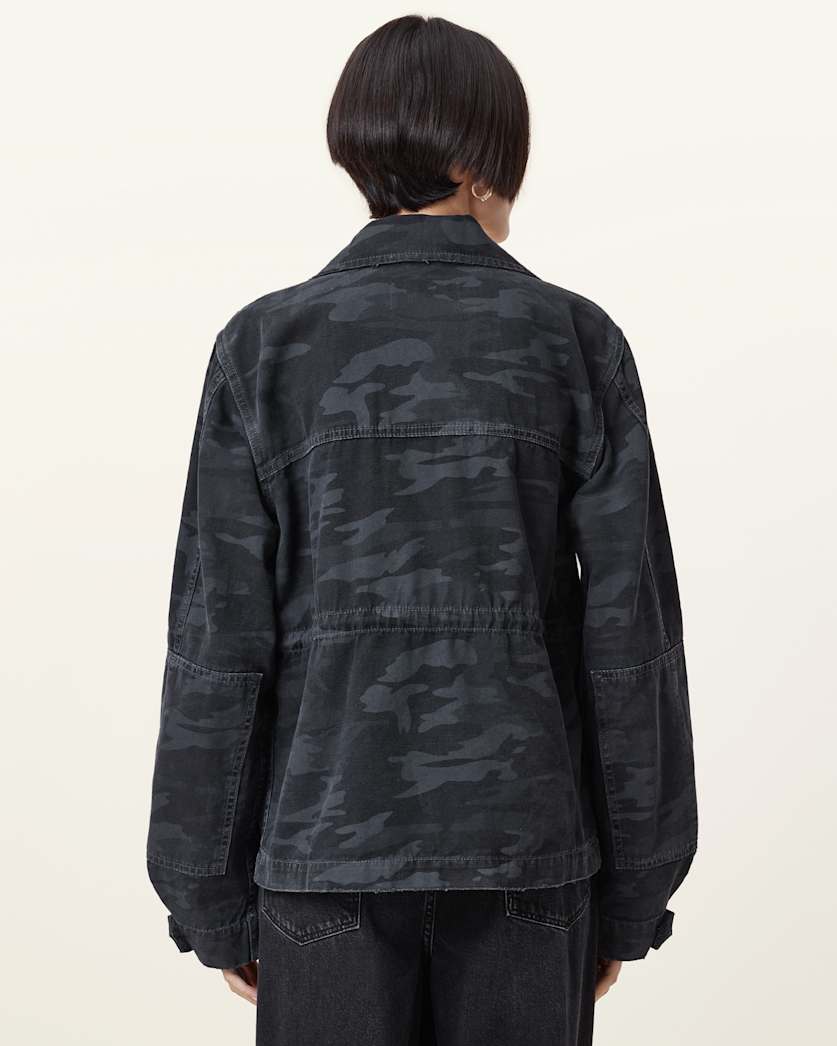 Finch Camouflage Denim Jacket