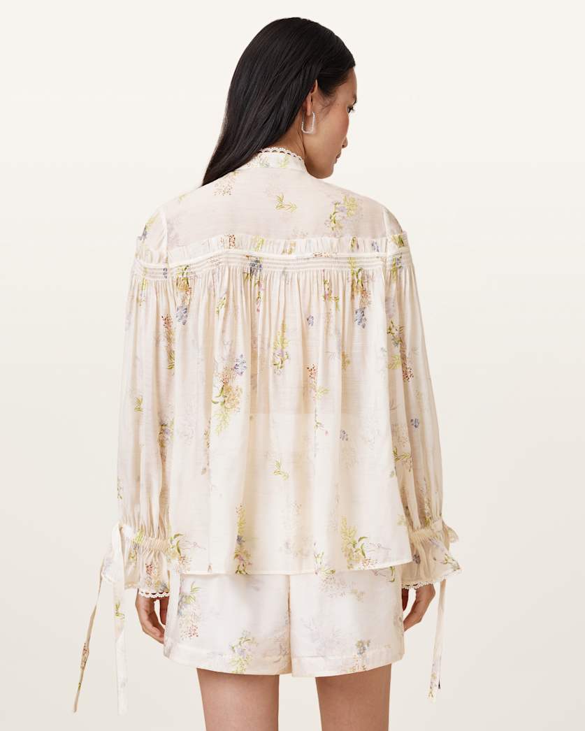 Delphine Floral Print Shirt