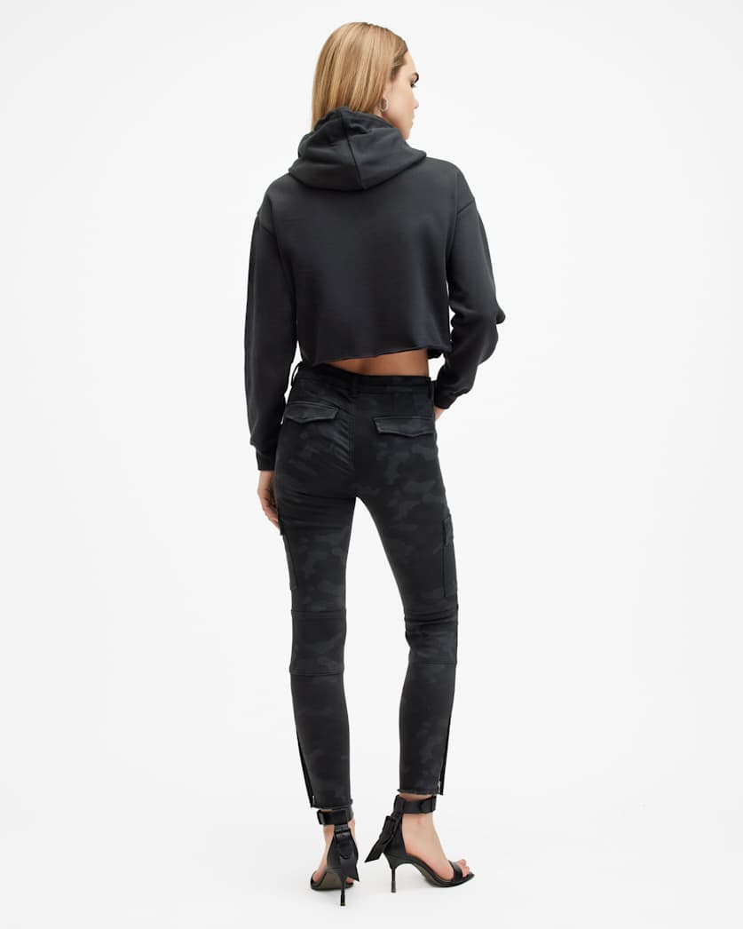 Duran Camouflage Skinny Cargo Jeans