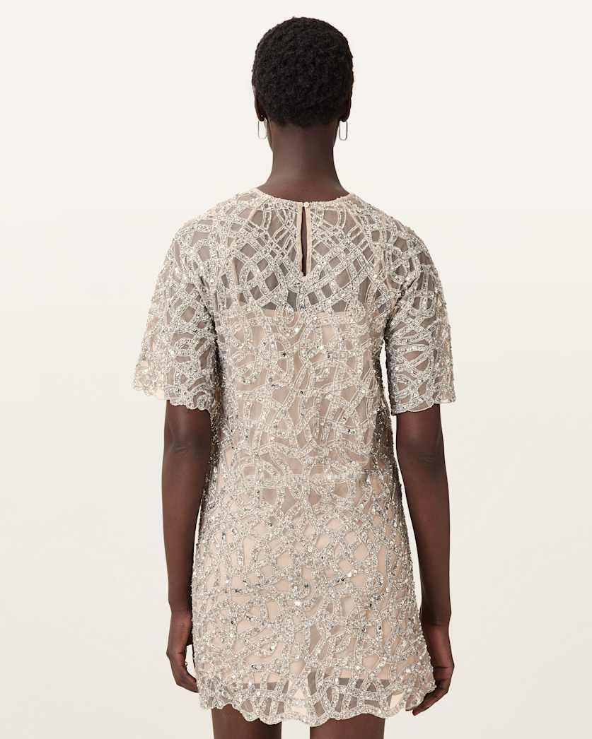 Eva Embellished Mini Dress
