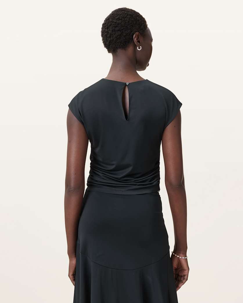 Annalie Slim Fit Jersey Top