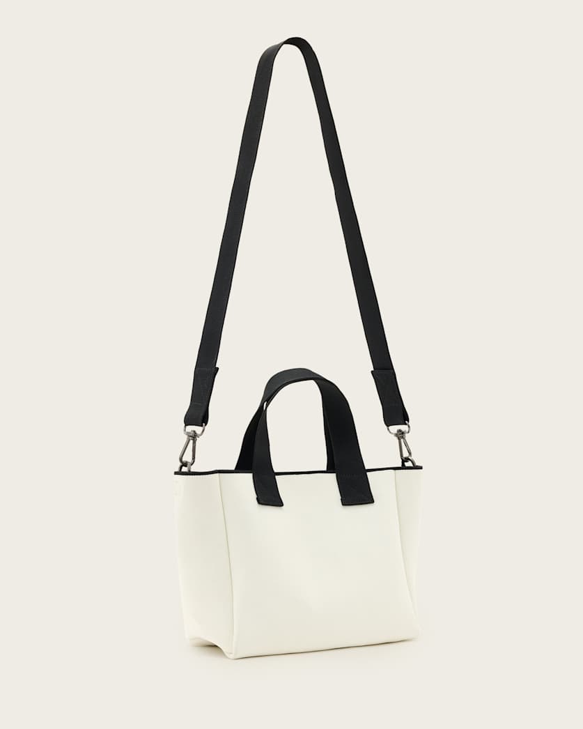 Izzy Logo Print Knitted Mini Tote Bag
