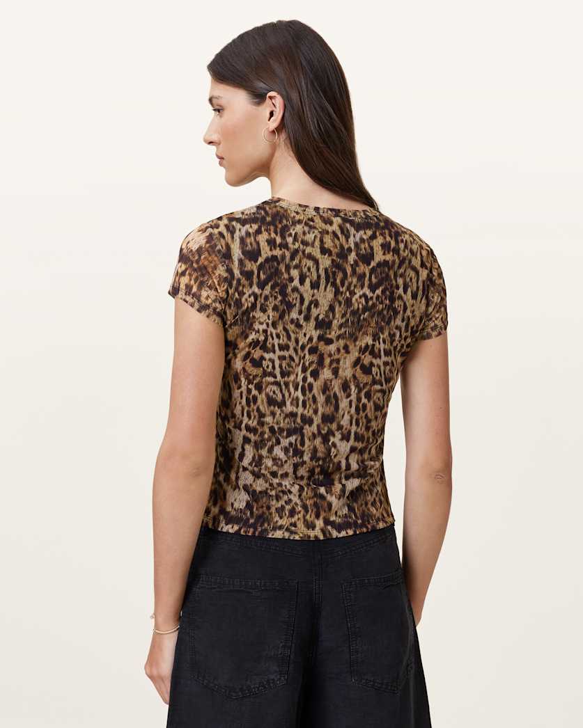 Ellie Mesh Print T-Shirt