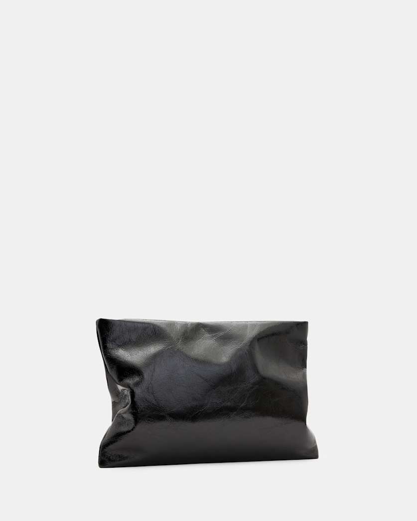 Bettina Leather Clutch Bag