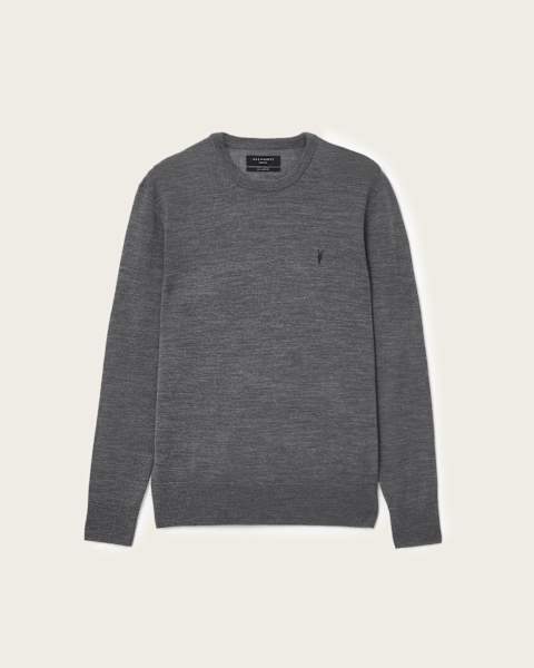 Mode Merino Crew Neck Ramskull Jumper