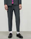 Berto Cropped Relaxed Fit Trousers