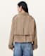 Reya Cropped Suede Mac