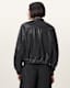 Martina Leather Bomber Jacket