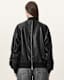 Dana Leather Bomber Jacket