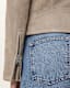 Dalby Slim Fit Suede Biker Jacket