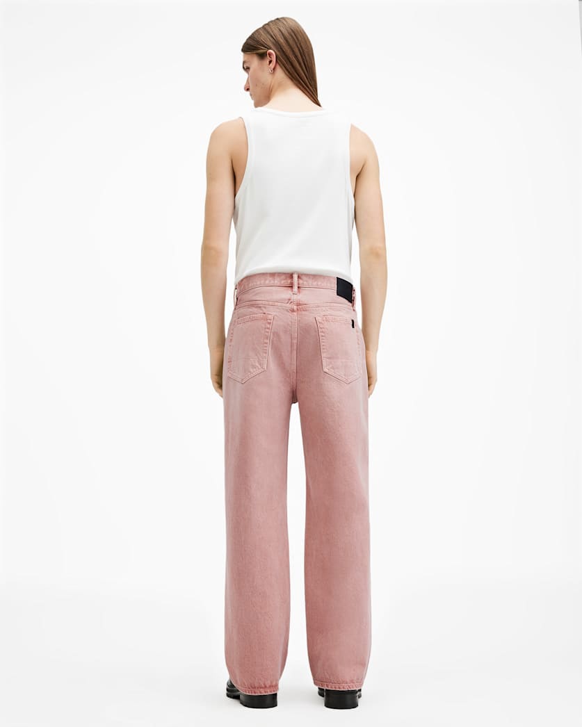 Lenny Loose Fit Wide Leg Denim Jeans