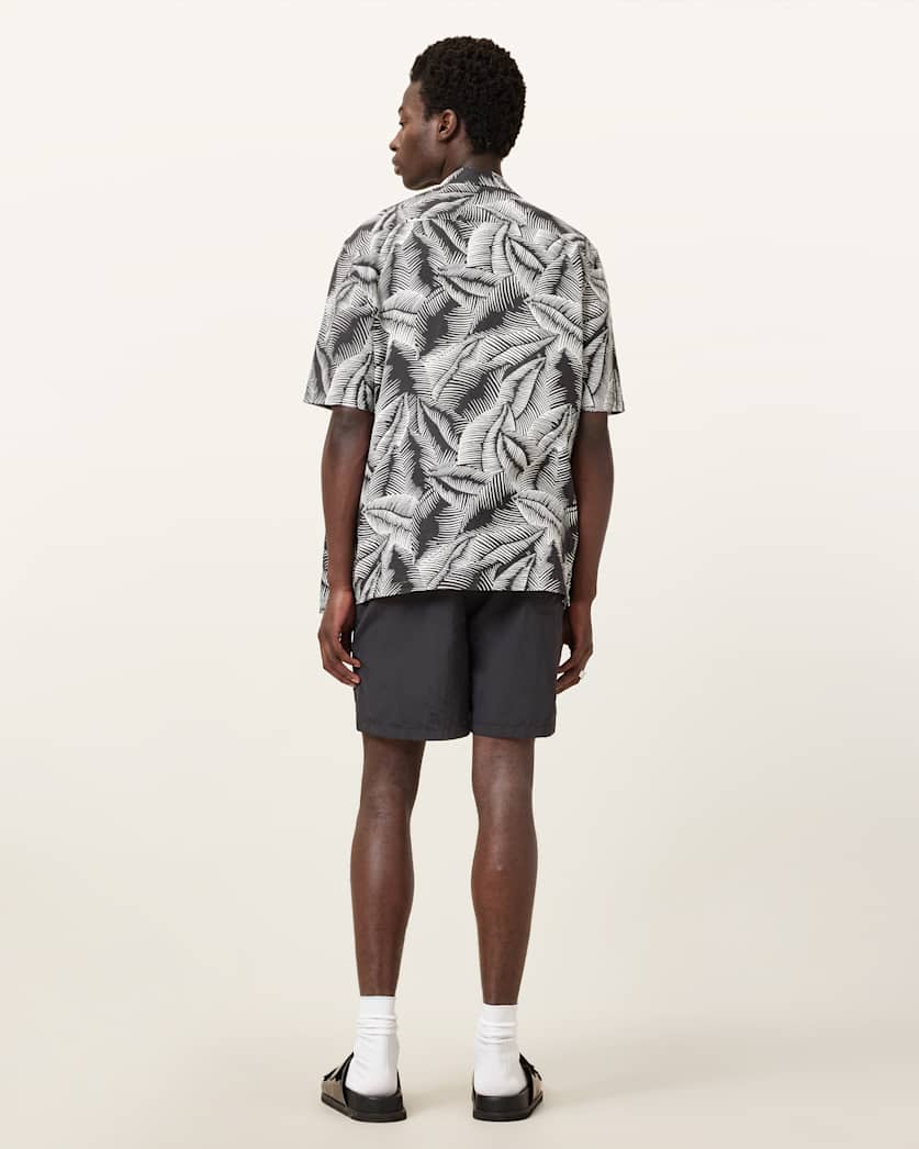 Warden Elastic Waist Ramskull Swimshorts