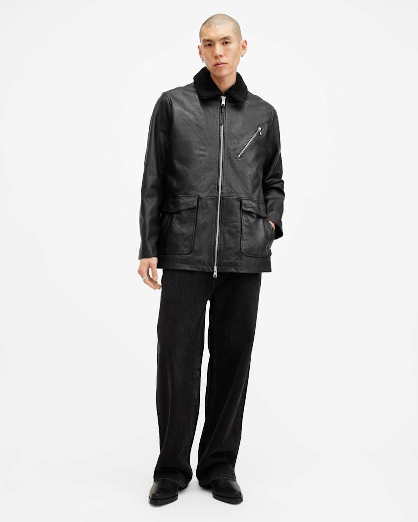 Moriarty Zip Up Faux Fur Lined Coat