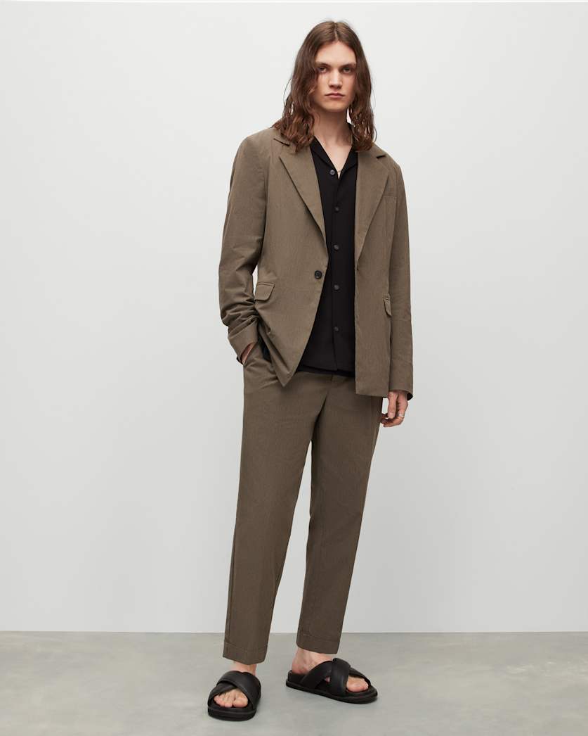 Capella Mid-Rise Cropped Taper Trousers