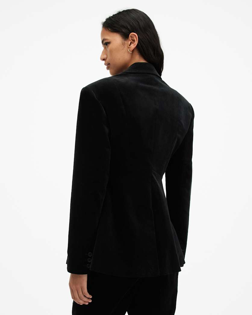 Sevenh Cinched Waist Slim Fit Blazer