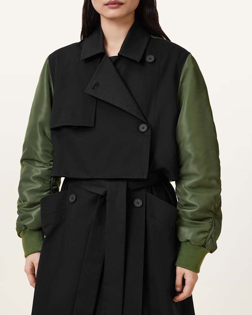 Penni 2-in-1 Trench Bomber Jacket