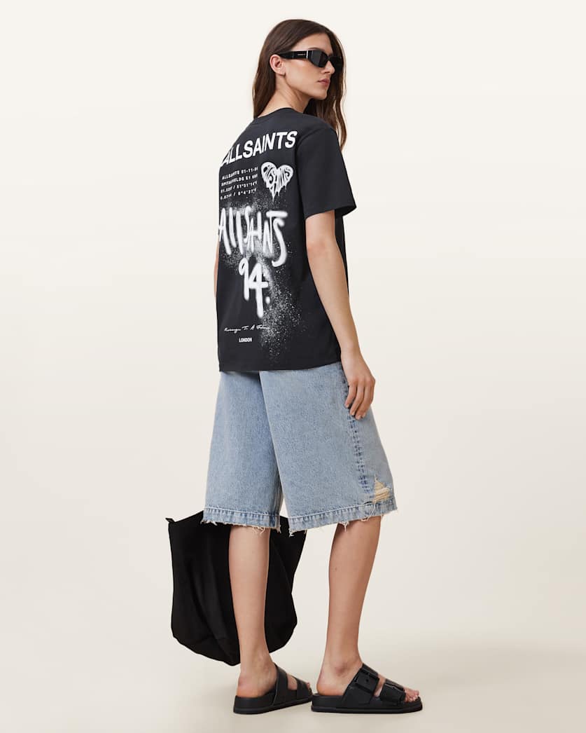 Poster Graphic Boyfriend T-Shirt