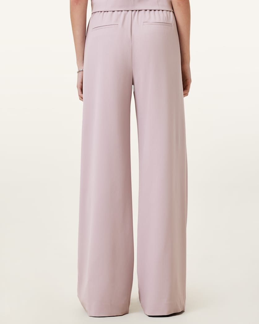 Aleida Lightweight Wide-Leg Trousers