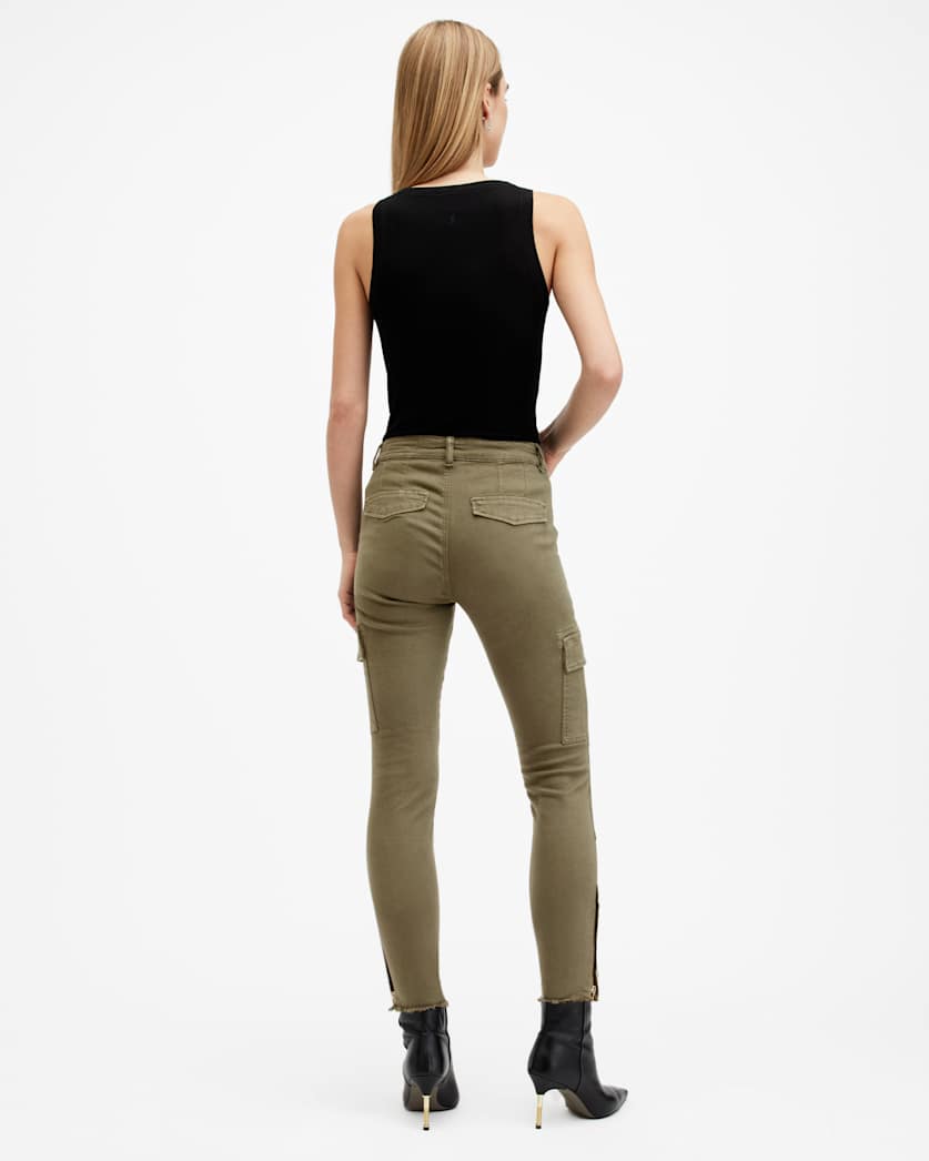Duran Skinny Denim Cargo Jeans