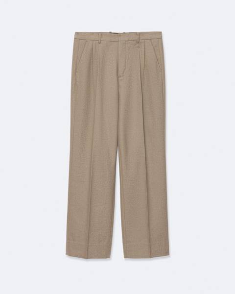 Ware Straight-Fit Double-Pleat Trousers  large