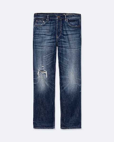 Destroy Loose-Straight Leg Jeans  large